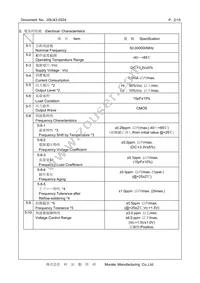 XTCLH50M000CHJA3P0 Datasheet Page 2