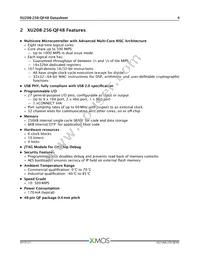 XU208-256-QF48-I10 Datasheet Page 5