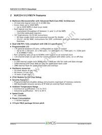 XUF224-512-FB374-I40 Datasheet Page 6