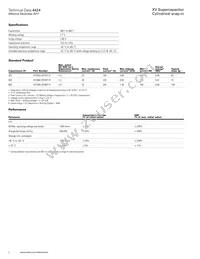 XV3585-2R7607-R Datasheet Page 2