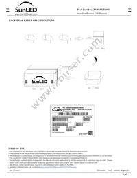 XVB1LUY50D Datasheet Page 3