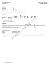 XVM-16R2656-R Datasheet Page 2