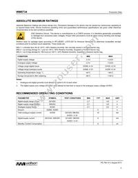 XWM8734EDS/V Datasheet Page 5