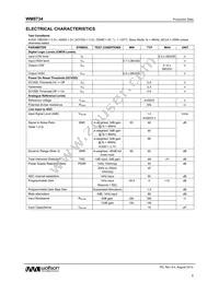 XWM8734EDS/V Datasheet Page 6