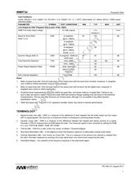 XWM8734EDS/V Datasheet Page 7