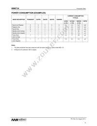 XWM8734EDS/V Datasheet Page 8