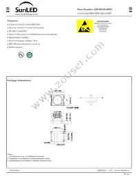 XZCB25X109FS Datasheet Cover