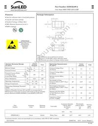 XZDGK55W-2 Datasheet Cover