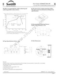 XZMDKDGCBD110W Datasheet Page 3