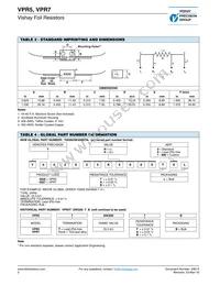 Y00275K60000B9L Datasheet Page 2