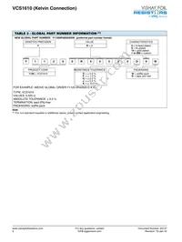 Y11200R16000D9W Datasheet Page 4