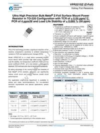 Y21234R30000Q0R Datasheet Cover