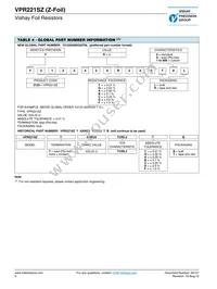 Y21234R30000Q0R Datasheet Page 4