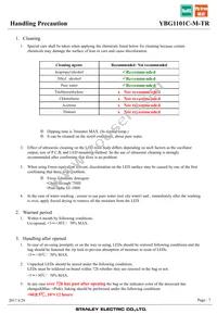 YBG1101C-M-TR Datasheet Page 7