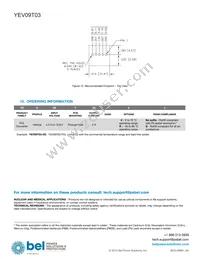 YEV09T03-RG Datasheet Page 10