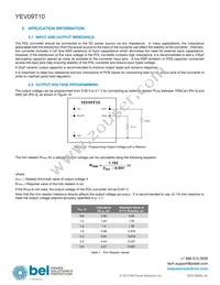 YEV09T10-RG Datasheet Page 8