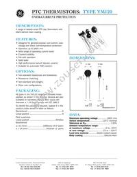 YM120D480N060 Datasheet Cover