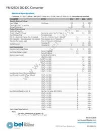 YM12S05 Datasheet Page 2