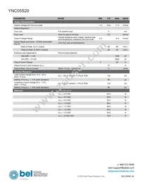 YNC05S20-0G Datasheet Page 3