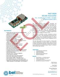 YNC12S20-0G Datasheet Cover