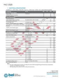 YNC12S20-0G Datasheet Page 2