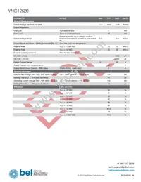 YNC12S20-0G Datasheet Page 3