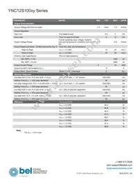 YNL12S10050-0G Datasheet Page 3