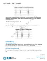 YNS12S10-0 Datasheet Page 6