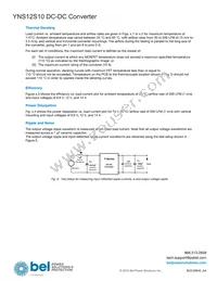 YNS12S10-0 Datasheet Page 8