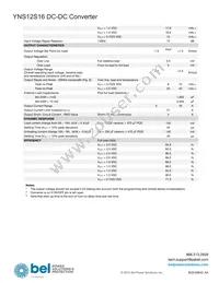 YNS12S16-DG Datasheet Page 3