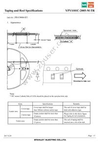 YPY1101C-2005-M-TR Datasheet Page 13