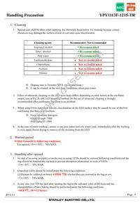 YPY1113F-1215-TR Datasheet Page 9