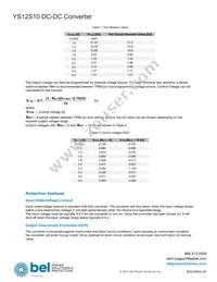 YS12S10-D Datasheet Page 6