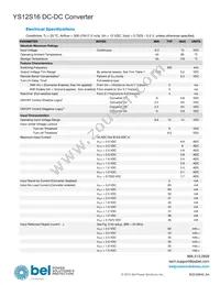 YS12S16-0G-Q Datasheet Page 2