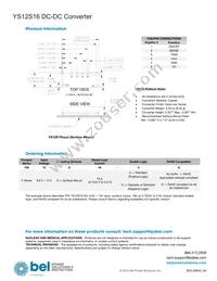 YS12S16-0G-Q Datasheet Page 21