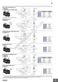 Z-15GK556-MR 2M Datasheet Page 13