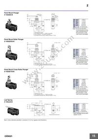 Z-15GK556-MR 2M Datasheet Page 15