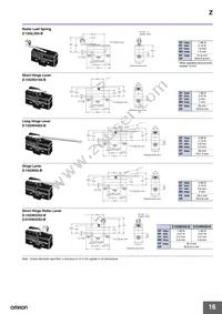 Z-15GK556-MR 2M Datasheet Page 16