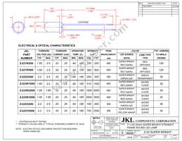 Z-223Y/2500 Datasheet Cover