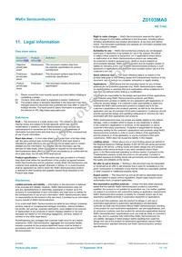 Z0103MA0 Datasheet Page 11