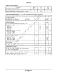 Z0107MARLRPG Datasheet Page 2