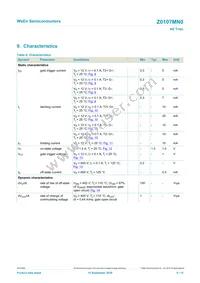 Z0107MN0 Datasheet Page 8