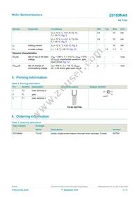 Z0109NA0 Datasheet Page 2