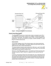 Z86D991SZ008SG Datasheet Page 21