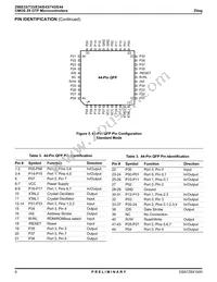 Z86E3312PEC Datasheet Page 6