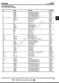 Z86E4704PSG Datasheet Page 5