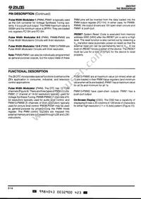 Z86E4704PSG Datasheet Page 14