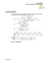 Z86L8808PSCR2607 Datasheet Page 17