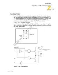 Z86L8808PSCR2607 Datasheet Page 22