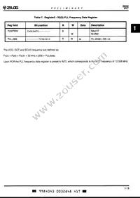 Z8930112PSG Datasheet Page 15